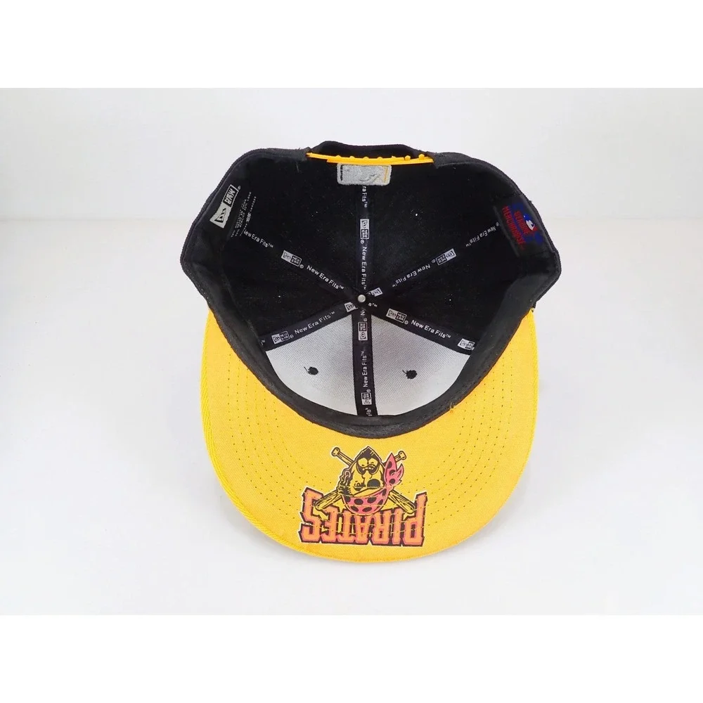 New‎ Era 9FIFTY Pittsburgh Pirates Snapback Hat Black Yellow Paint Drip MLB